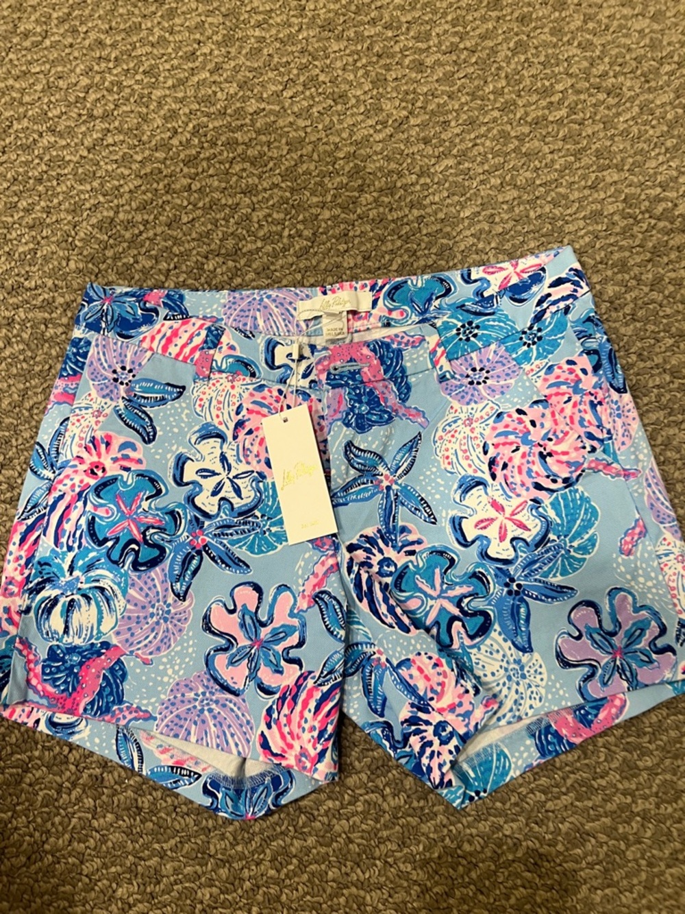 NWT Lilly Pulitzer Callahan Shorts Multi Bahamas Beachcomber 4